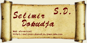 Selimir Dopuđa vizit kartica